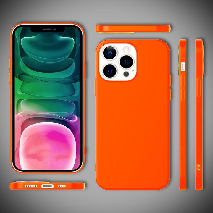 Immagine prodotto Nalia Custodia per cellulare in silicone al neon (Apple iPhone 13 Pro)