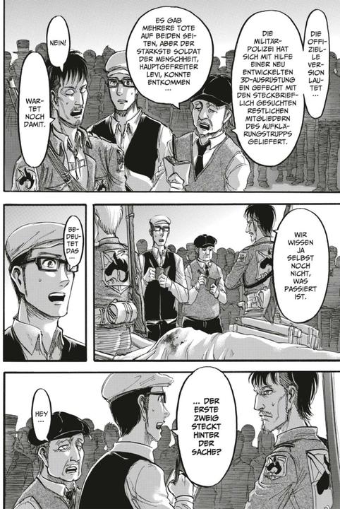 Actual product image Attack on Titan, Band 15 (German, Hajime Isayama, 2016)