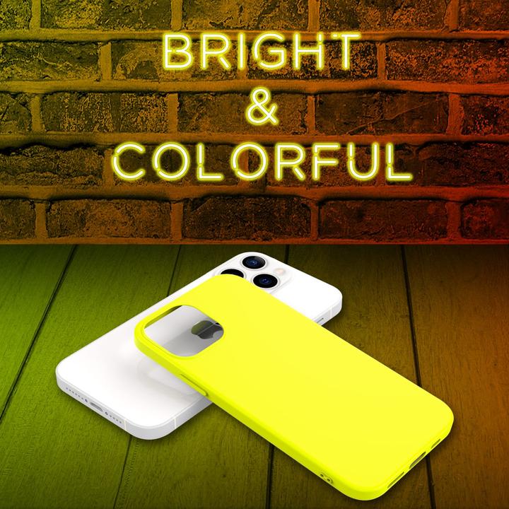 Actual product image Nalia Neon silicone mobile phone case (Apple iPhone 13 Pro Max)