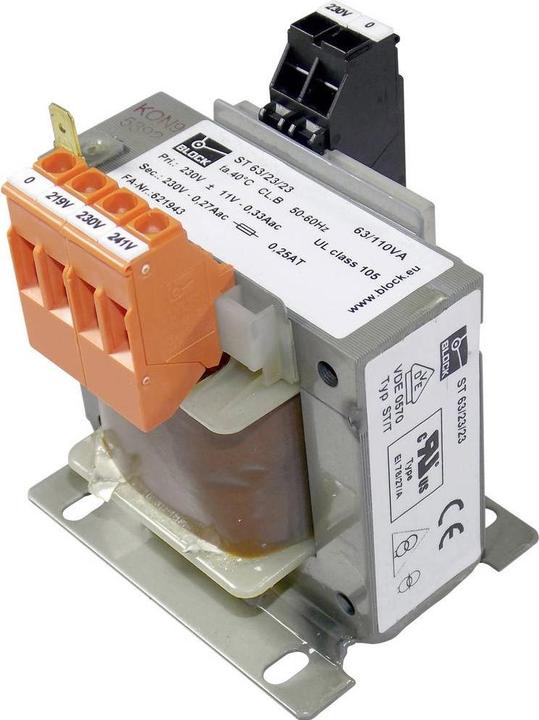 Produktbild Block Steuer, Sicherheits Trenntransformator Serie ST
