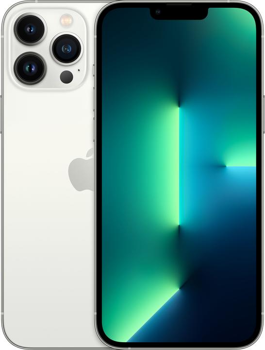 Apple iPhone 13 Pro Max (256 GB, Argento, 6.70", SIM + eSIM, 12 Mpx, 5G)