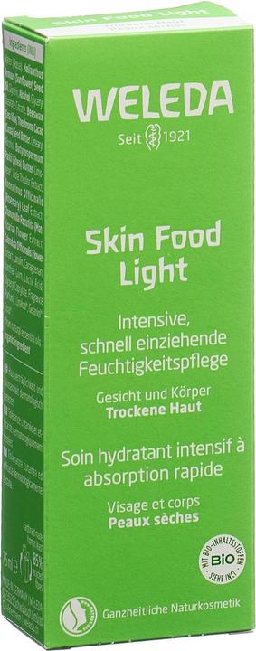 Immagine prodotto Weleda Cibo per la pelle Luce (75 ml, Crema da giorno)