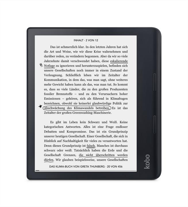 Kobo Sage (8", 32 GB, Black)