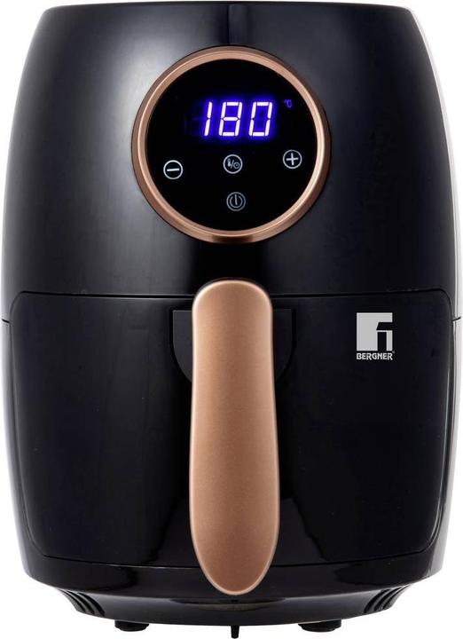 Produktbild Bergner Heissluft-Fritteuse 1000W Antihaftbeschichtung, Überhitzungsschutz, mit Display, Timerfunkt