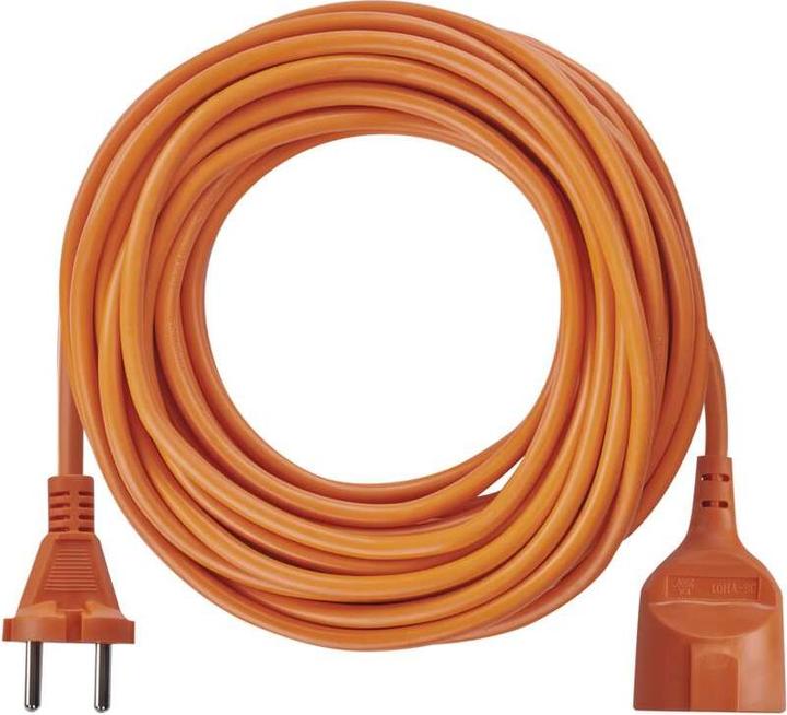 Produktbild Emos Gartenverlängerungskabel ohne Erdung 10 m orange (P01310) (10 m)