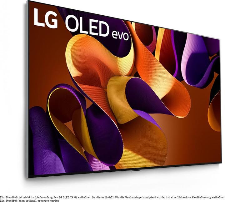 Actual product image LG OLED65G48LW 4K OLED evo TV (2024) Gallery Design 164 cm (65) (65", G4, OLED, 4K, 2024)