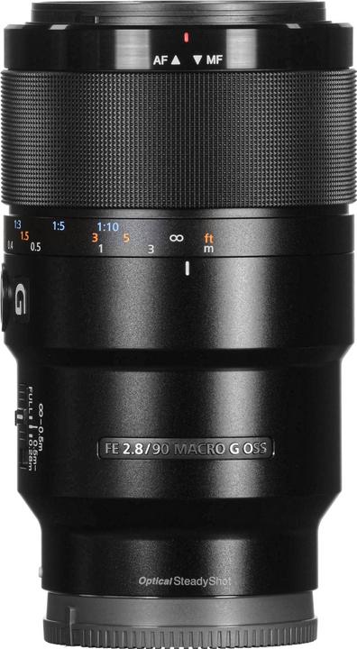Actual product image Sony FE 90mm f/2.8 Makro G OSS - (EU) (Sony E, full size)