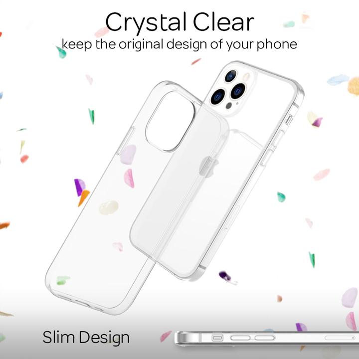 Produktbild Nalia Klare Silikon Handyhülle (Apple iPhone 13 Pro)