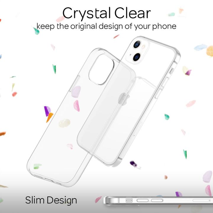 Produktbild Nalia Klare Silikon Handyhülle (Apple iPhone 13 mini)