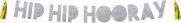 Produktbild Folat Buchstabengirlande Hip Hip Hurra - 1,6 Meter