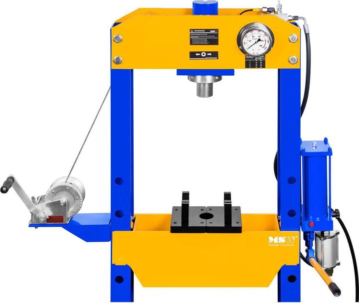 Produktbild MSW Hydraulikpresse 30 T Hydropneumatisch Werkstattpresse Lagerpresse Dornpresse