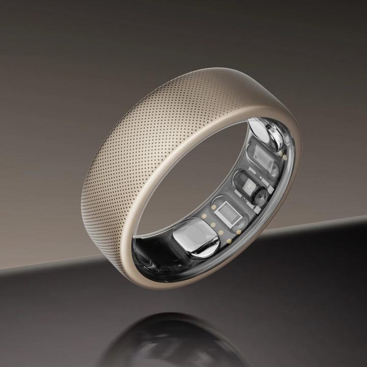 Actual product image Amazfit Helio Ring Size 10 Sport and (10, Titanium)
