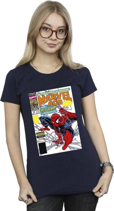 Immagine prodotto Spider-Man Age Comic Cover Maglietta Donna (M)