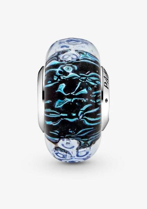 Produktbild Pandora Muranoglas Wavy Dark Blue Ocean (Sterlingsilber)