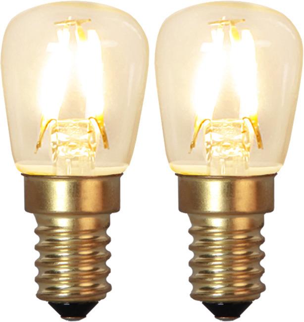 Star Trading Ampoule LED E14 2 Pack Soft Glow (E14, 1.30 W, 90 lm, 2 x, G)