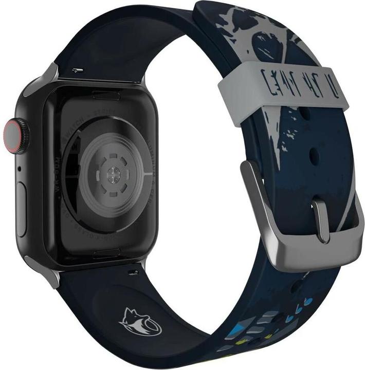 Produktbild Moby Fox Armband Smartwatch Star Wars Beskar Armor 22 mm (22 mm, Edelstahl, Silikon)