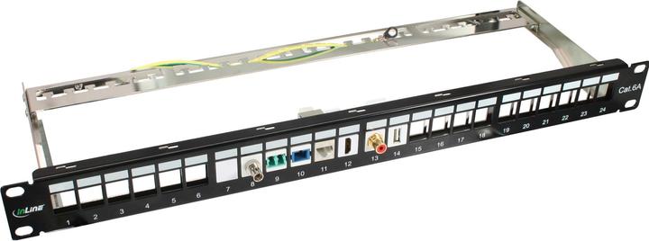 Produktbild InLine Keystone RJ45 Buchse mit LSA Einsatz