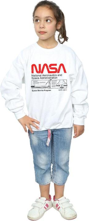 Image du produit Nasa - Sweat CLASSIC SPACE SHUTTLE - Fille (140, 146)