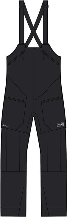 Produktbild Mountain Hardwear M High Exposure Gore Tex C-Knit Bib (S)