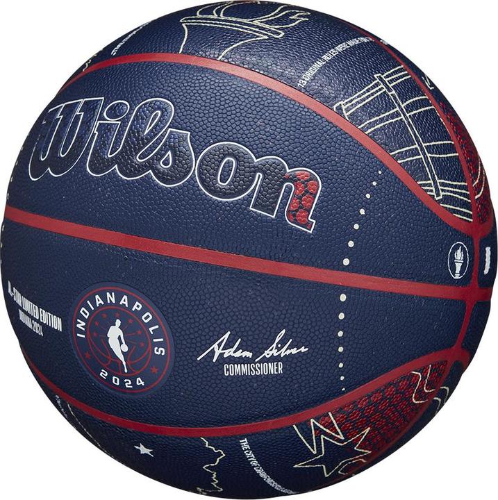 Actual product image Wilson 2024 Nba All Star Collector Basketball