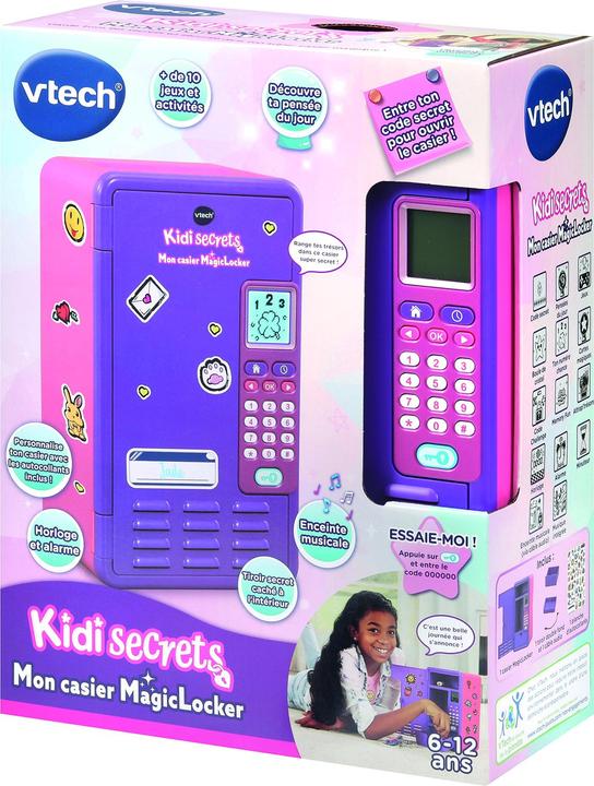 Actual product image VTech KidiSecrets- Mon casier MagicLocker (rose) (French)