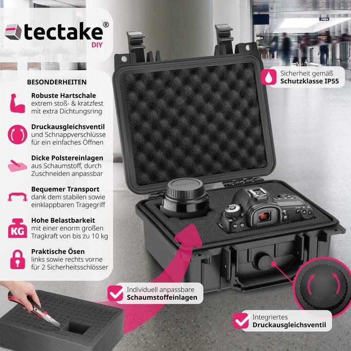 Actual product image tectake Universal photo case (Photo case, 4.40 l)