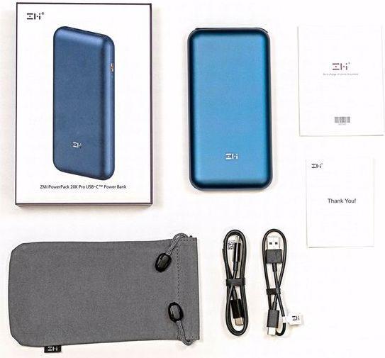 Actual product image ZMI 10 Power Bank Pro (20000 mAh, 65 W, 74 Wh)