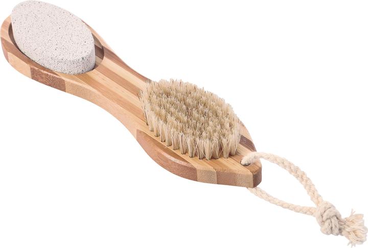 spirella Bambus-Fussbürste - 4 in 1 BEIGE - KÖRPERBÜRSTE