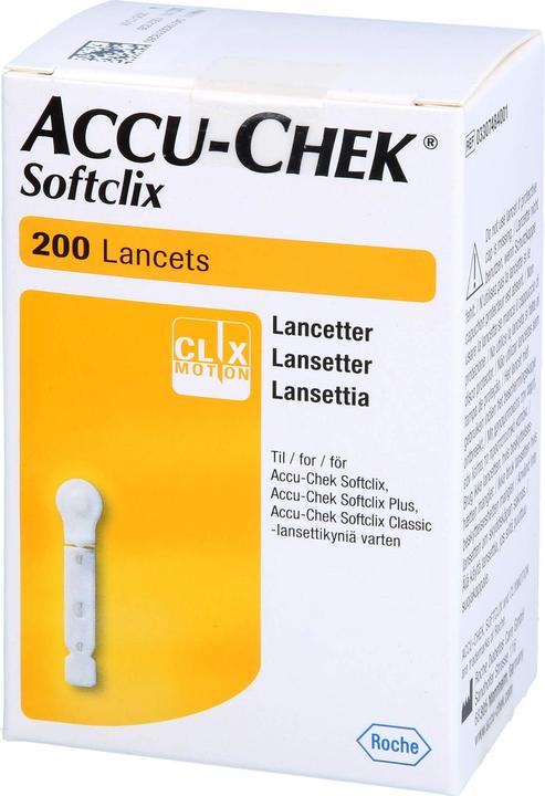 Produktbild Roche ACCU-CHEK Softclix Lanzetten, 200 St LAN (Lanzette)
