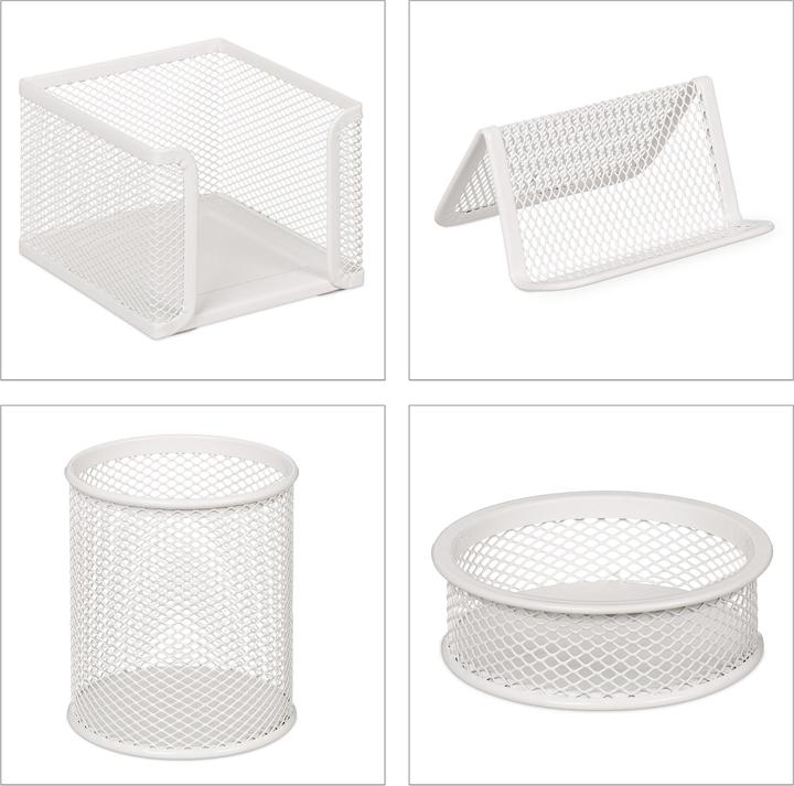 Actual product image Relaxdays Desk organiser set
