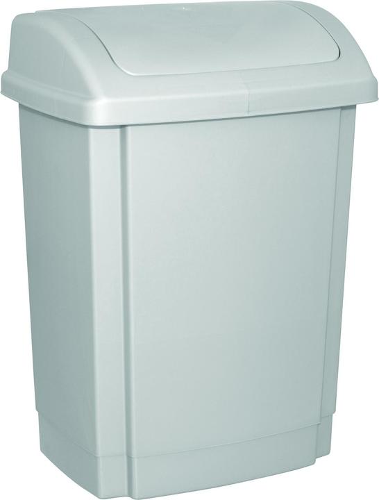 Office Products Waste bin for office supplies, grey (19012311-10) (25 l)