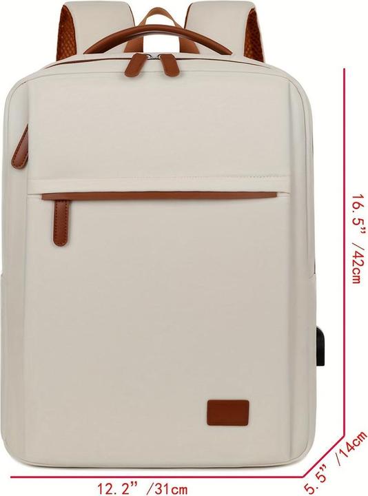 Immagine prodotto Only-Bags.Store Zaino impermeabile per computer semplice e alla moda, realizzato in tessuto Oxford, versatile
