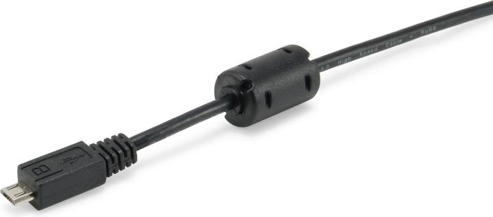Produktbild equip USB 2.0 Cable A/M/ to Micro B mit Ferrit Kern 1,8m (1.80 m, USB 2.0)