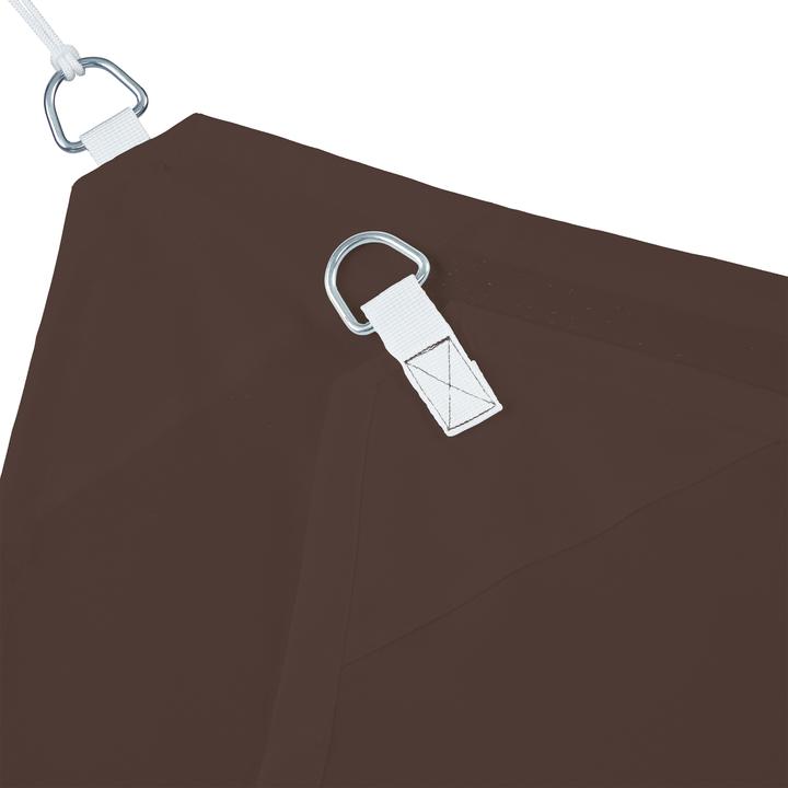 Actual product image Relaxdays Brown Square Shade Sail (200 x 200 x 0.5 cm)