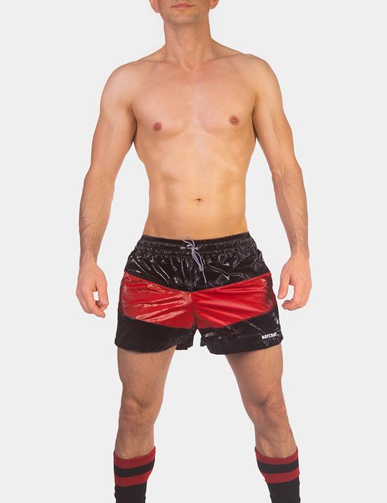 Barcode Berlin Short Patrick schwarz- rot