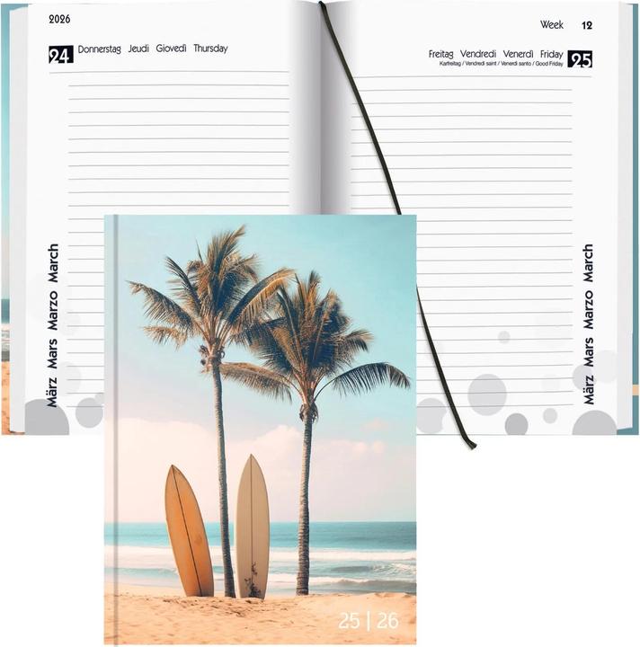 Produktbild Biella Mydiary (12 x 16.5 cm, Multilingual)