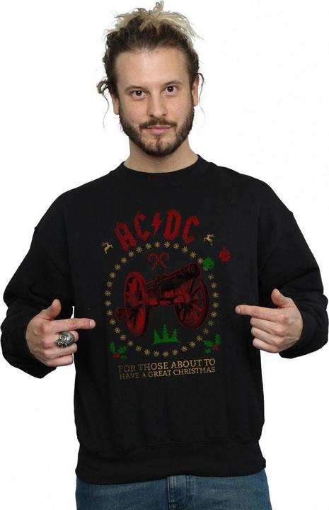 Produktbild AC/DC Weihnachten die Baumwolle Sweatshirt (3XL)