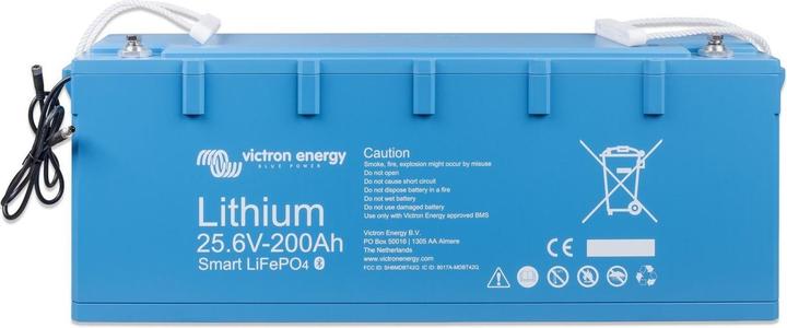 Image du produit Victron Energy Batterie LiFePO4 25,6V/200Ah - Smart-a (25.60 V, 200 Ah)