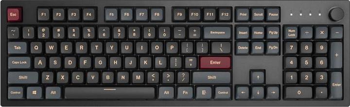 Actual product image Montech MKey Darkness Gaming Keyboard - Gateron Yellow (US) (US, Cable)