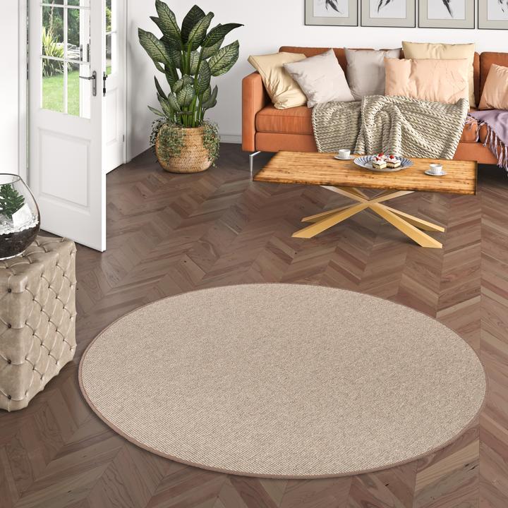 Image du produit Snapstyle Natur Sisal-Optik Tapis Taff Rond (133 x 133 cm)