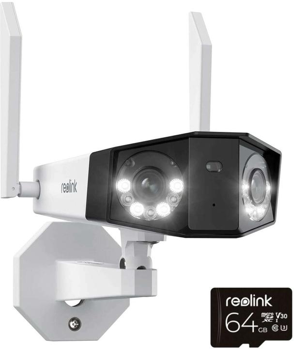 Reolink Duo W730 180° 4K Wifi Kamera + 64GB SD (4608 x 1728 pixels)