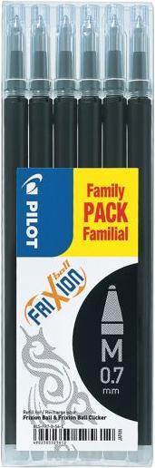 Produktbild Pilot FriXion Refill (Ersatzmine, Schwarz, 0.40 mm)