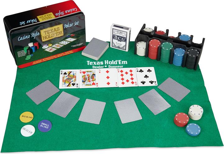 Immagine prodotto Relaxdays Set da poker completo