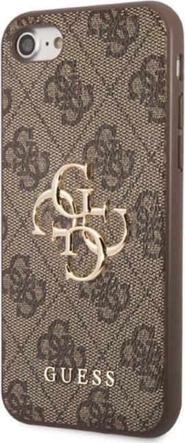 Produktbild Guess GUHCI84GMGBR iPhone 7/8/SE 2020/2022 brązowy/brown hardcase 4G Big Metal Logo (Apple iPhone 7, Apple iPhone SE (2nd Gen), Apple iPhone SE (3rd Gen))