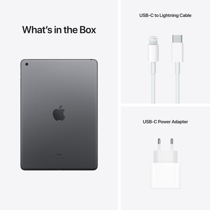 Actual product image Apple iPad 2021 (9. Gen) (WLAN only, 10.20", 256 GB, Space grey)
