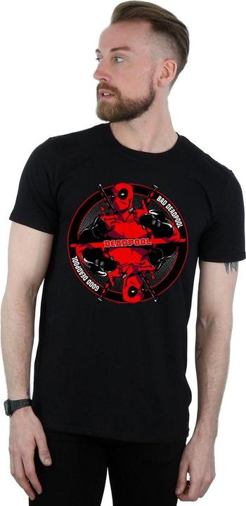 Image du produit - T-shirt DEADPOOL GOOD BAD - Homme (XXL)