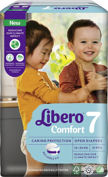 Immagine prodotto Libero Comfort (Dimensione 7, Pacco trasportabile, 21 Pezzo/i)