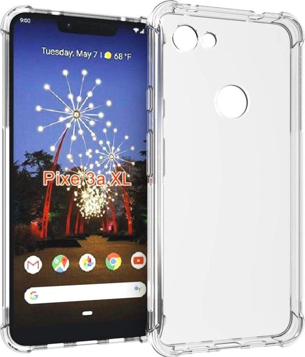 Actual product image Screenguard Google Pixel 3a XL Case Crystal Soft Airbag Bumper (Google Pixel 3a XL)