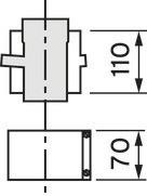 Produktbild Vaillant INSTALLATION WITH AIR CONTROL HOLE 301369 - 301369