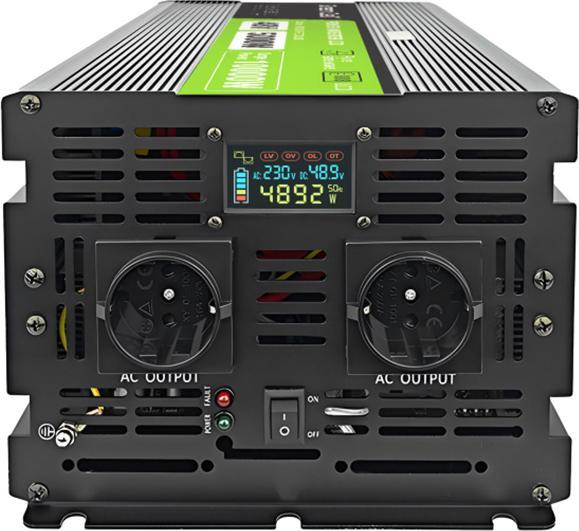 Immagine prodotto GreenCell Przetwornica LCD /10000W Czysty sinus z wywietlaczem